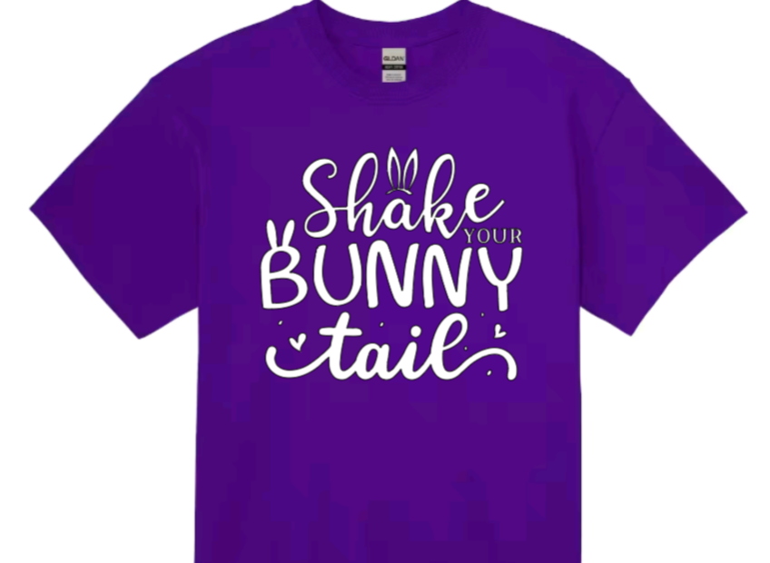 Shake your bunny tail toddler t-shirt