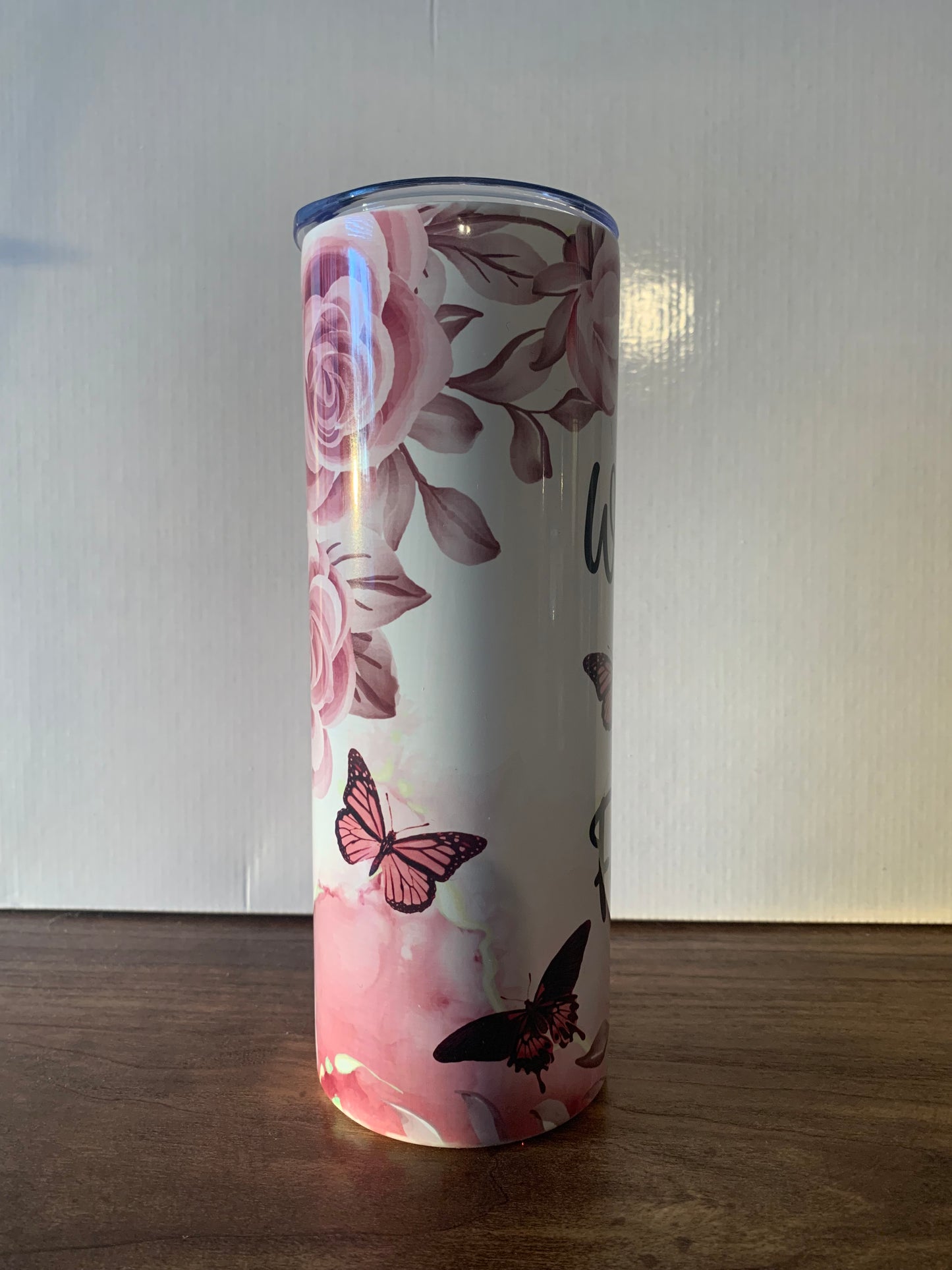 Walk by Faith 20oz Skinny Tumblers