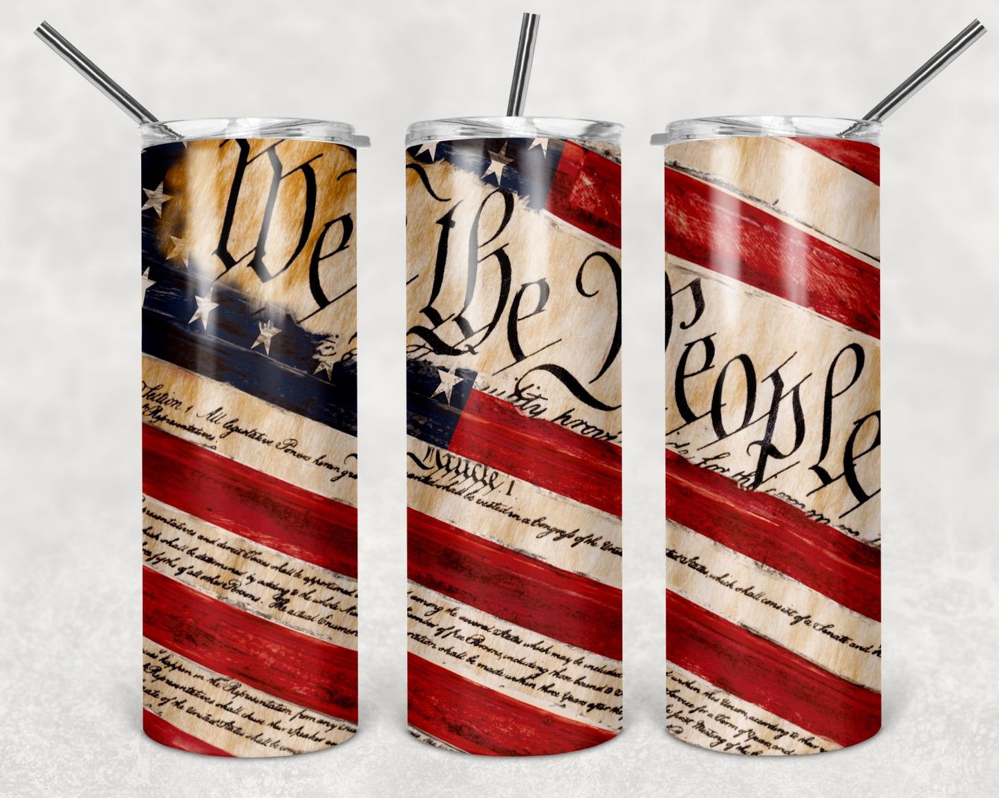 We the People 20oz Skinny Tumbler