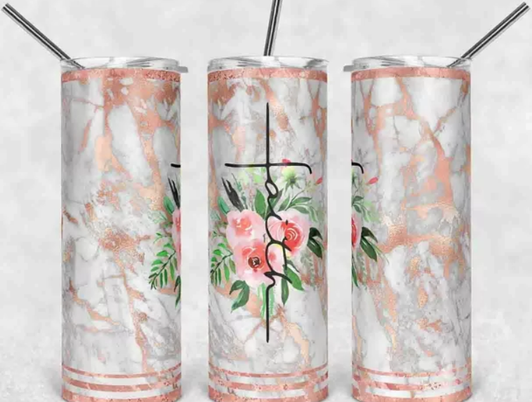 Faith 20oz Skinny Tumbler