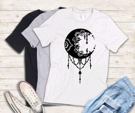 Moon adult t-shirt