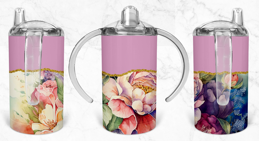 12oz Flower Kids Skinny Tumbler