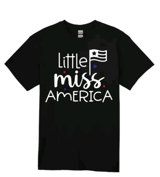 Little Miss America youth t-shirt