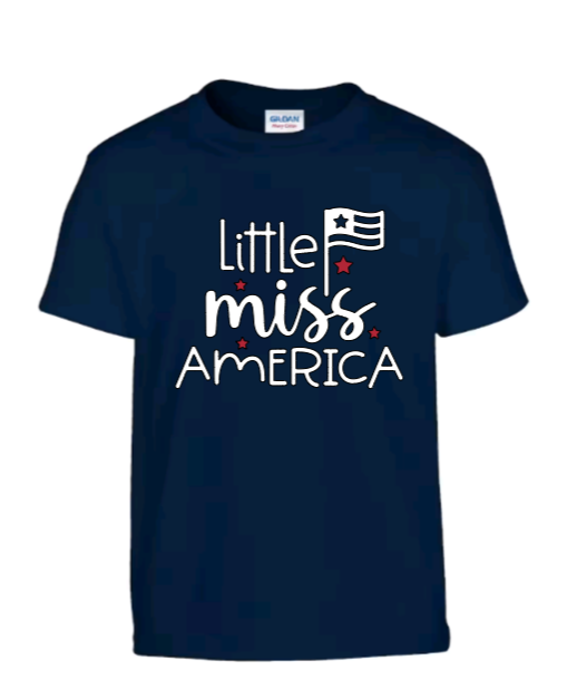 Little Miss America youth t-shirt