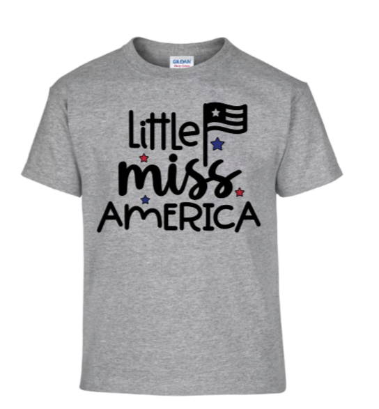 Little Miss America youth t-shirt