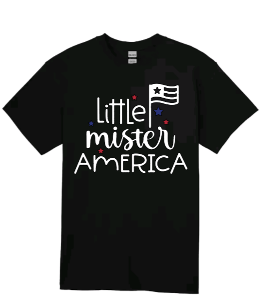 Little Mister America youth t-shirt