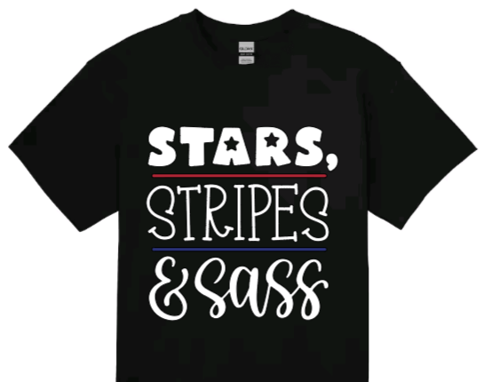 Stars, Stripes & Sass toddler t-shirt