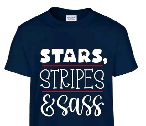 Stars, Stripes & Sass toddler t-shirt