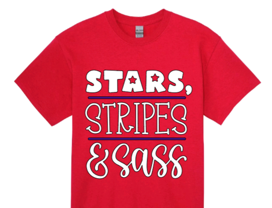 Stars, Stripes & Sass toddler t-shirt