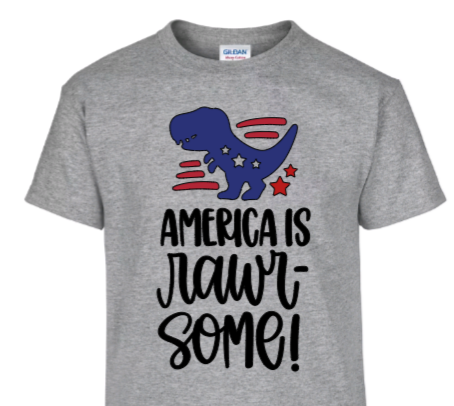 America is rawr-some toddler t-shirt