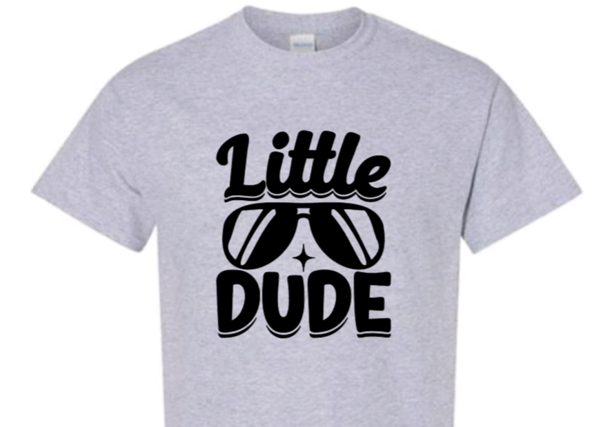 Little dude toddler t-shirt