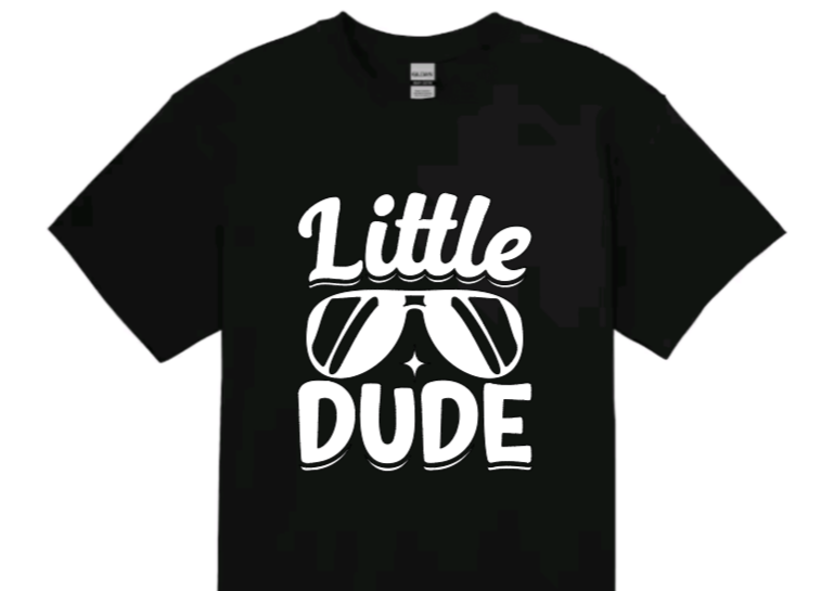 Little dude toddler t-shirt