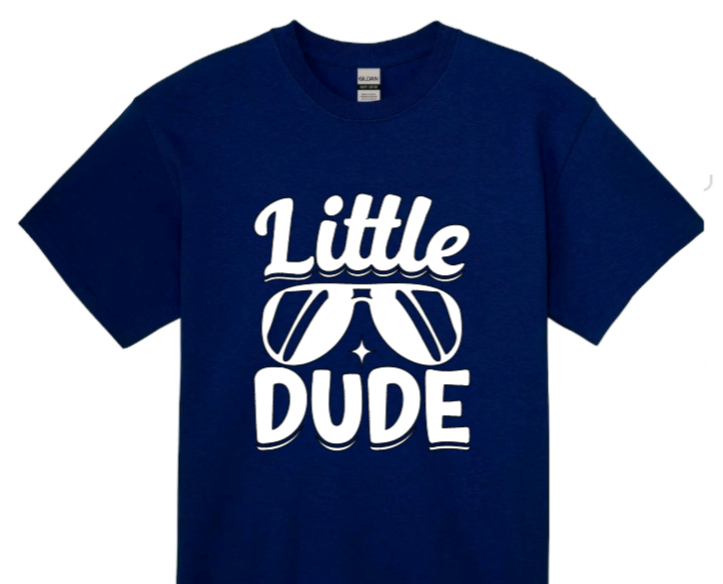 Little dude toddler t-shirt