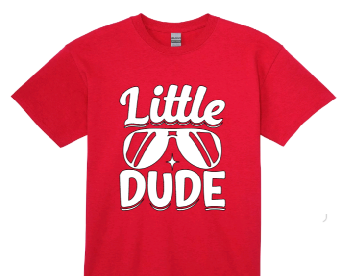 Little dude toddler t-shirt