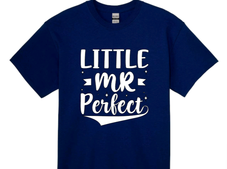 Little mr perfect toddler t-shirt