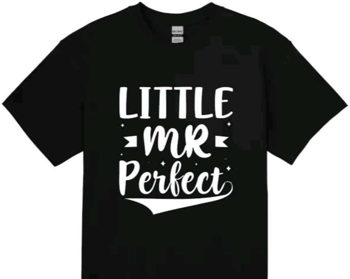 Little mr perfect toddler t-shirt