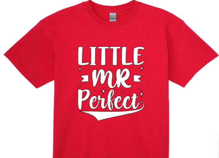 Little mr perfect toddler t-shirt