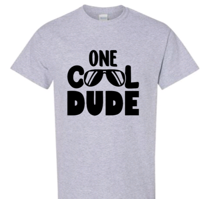 One cool dude youth t-shirt