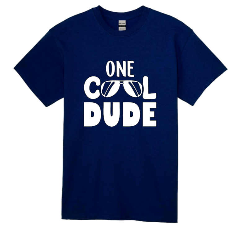 One cool dude youth t-shirt