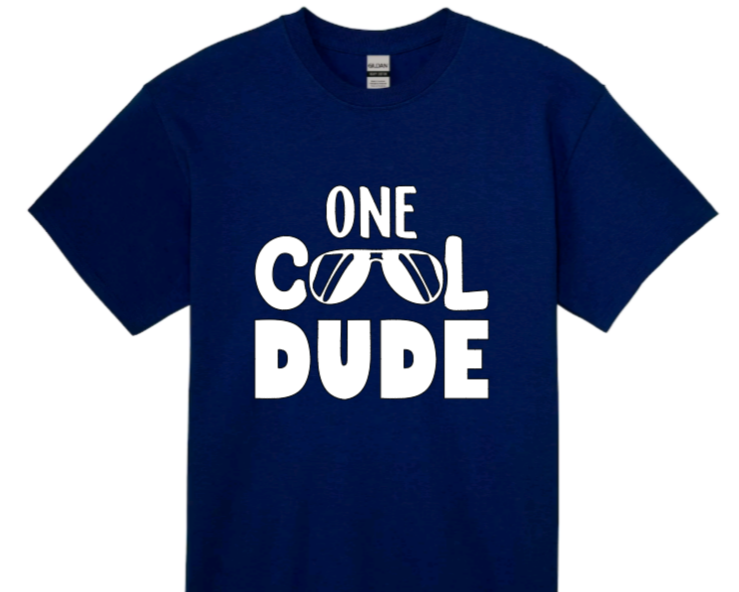 One cool dude toddler t-shirt