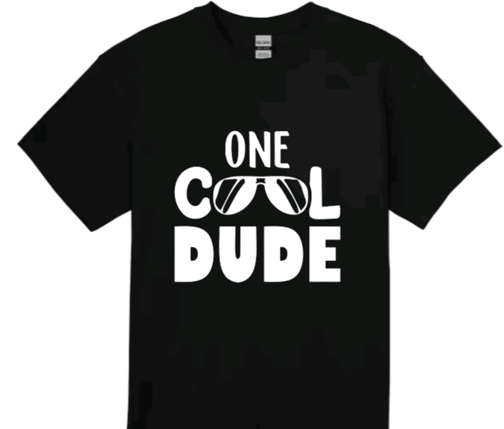 One cool dude toddler t-shirt