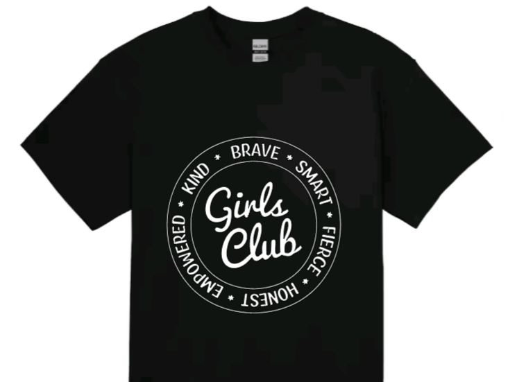 Girls club toddler t-shirt