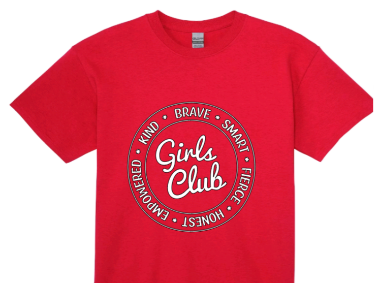 Girls club toddler t-shirt