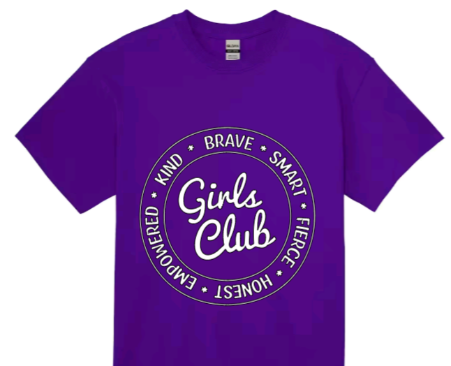 Girls club toddler t-shirt