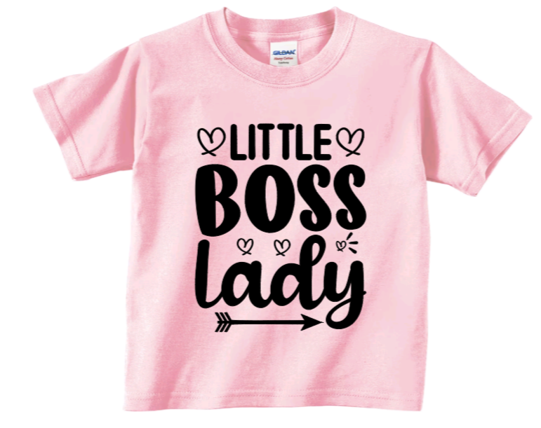 Little boss lady toddler t-shirt