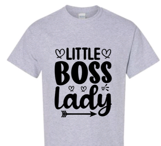 Little boss lady toddler t-shirt