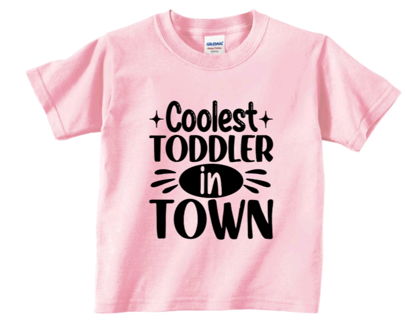 Coolest toddler in town toddler t-shirt