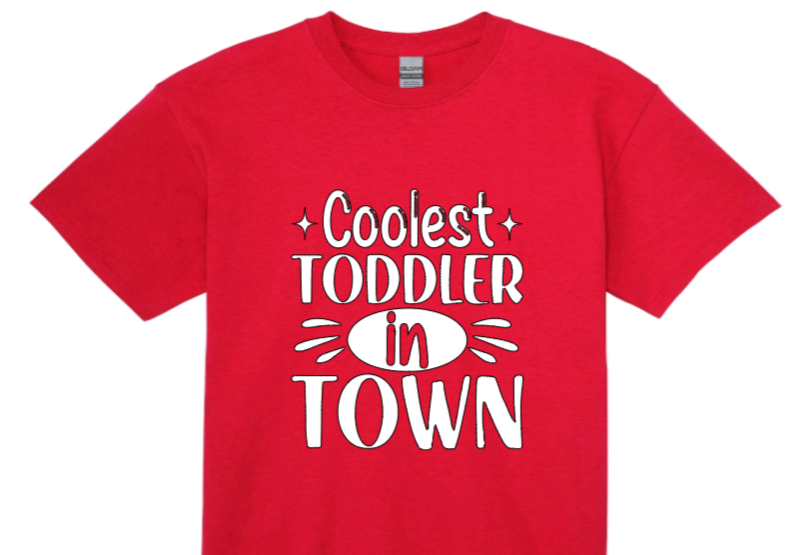 Coolest toddler in town toddler t-shirt