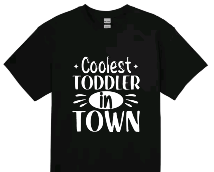 Coolest toddler in town toddler t-shirt