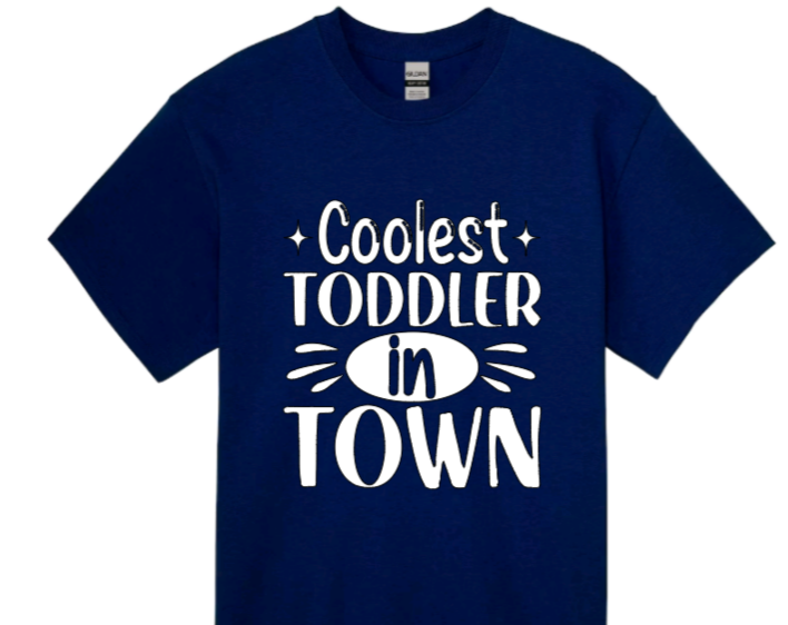 Coolest toddler in town toddler t-shirt