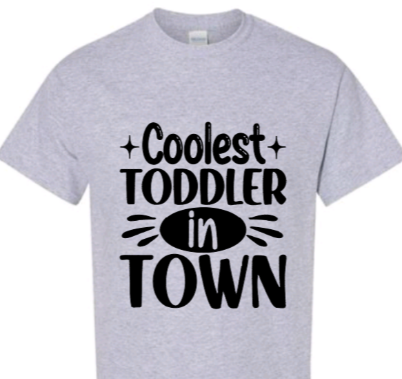 Coolest toddler in town toddler t-shirt