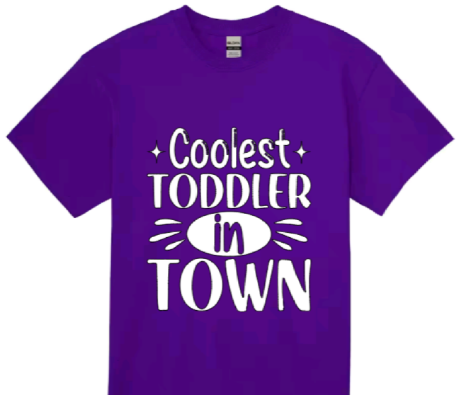 Coolest toddler in town toddler t-shirt