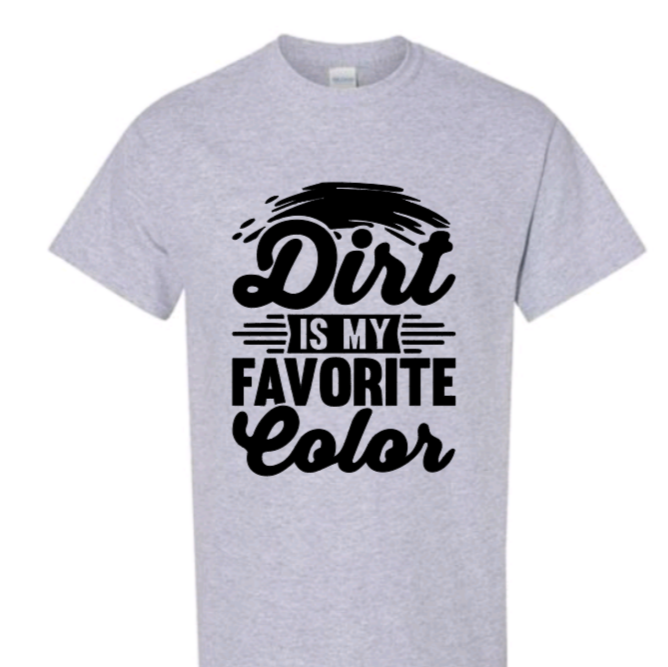 Dirt is my favorite color youth t-shirt