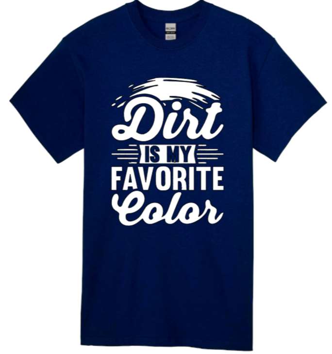 Dirt is my favorite color youth t-shirt